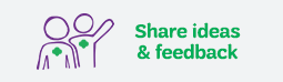 Share Ideas Button